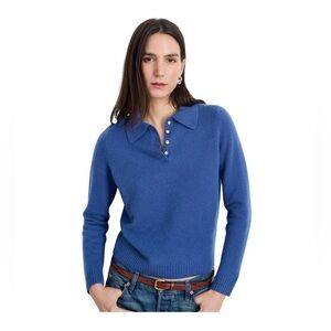 Alex Mill cashmere polo sweater